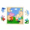 Barbo Toys 9030 puzzle in legno 16 pz. cartone animato