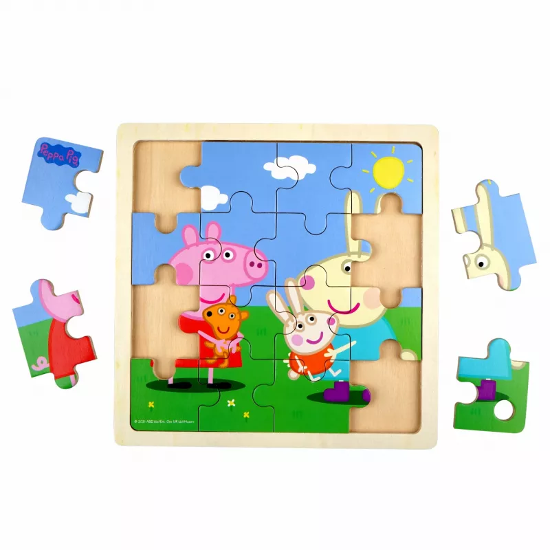 Barbo Toys 9030 puzzle in legno 16 pz. cartone animato