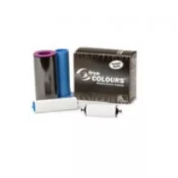 Zebra 800300-307 nastro per stampante 1500 pagine argento metallizzato