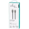 eSTUFF ES602160 cavo Lightning 1 m acciaio inox