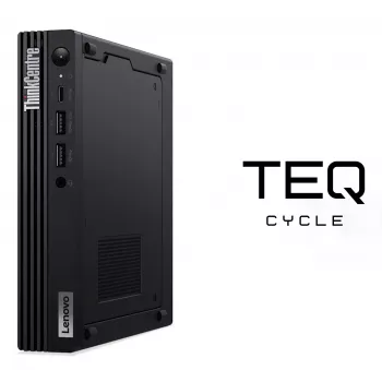 Teqcycle Lenovo ThinkCentre M80q Intel® Core™ i5 i5-10500T 16 GB DDR4-SDRAM 256 GB SSD Windows 11 Pro mini PC nero