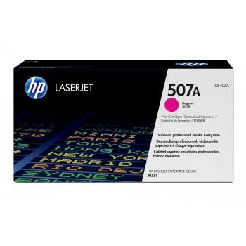 HP 507A magenta cartuccia toner LaserJet originale, 6000 pagine, magenta, 1 pz.
