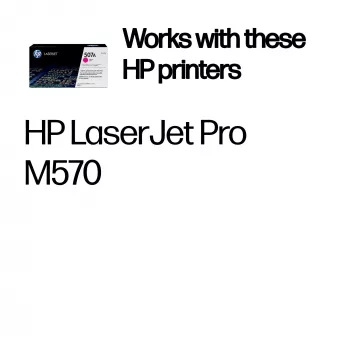 HP 507A magenta cartuccia toner LaserJet originale, 6000 pagine, magenta, 1 pz.