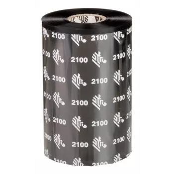 Zebra 2100 nastro a trasferimento termico cera 450 m nero