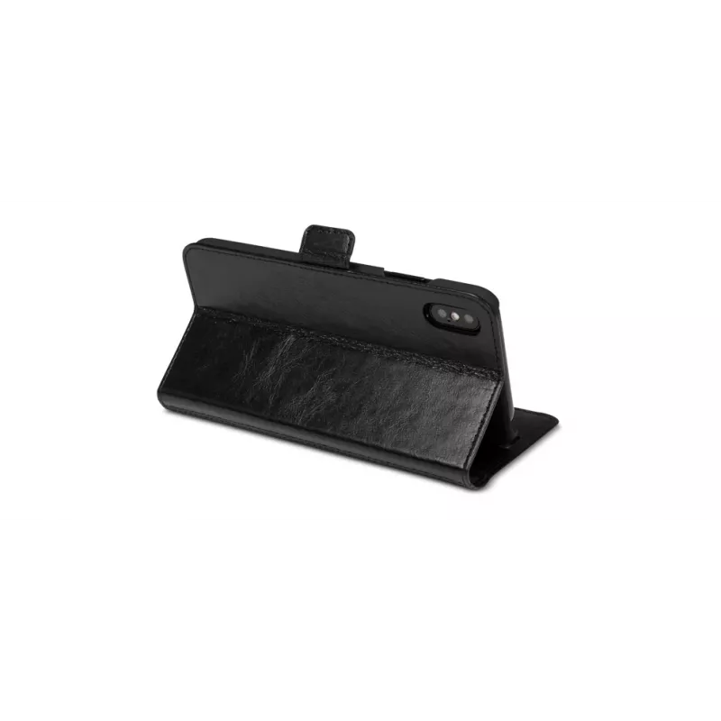 Custodia Folio dbramante1928 iPhone Xs Max nero con stand da tavolo
