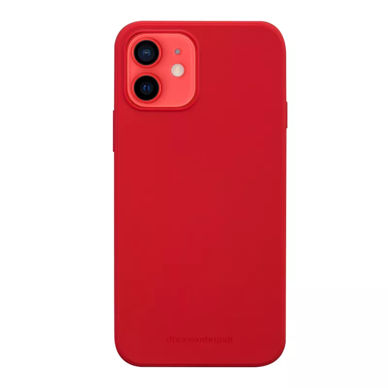 Custodia in pelle dbramante1928 Greenland per iPhone 12 mini — rosso, compatibile con 5,4