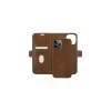 Custodia portafoglio dbramante1928 Lynge per iPhone 13 Pro Max – Tan, 3 vani per carte, schermo da 6,7