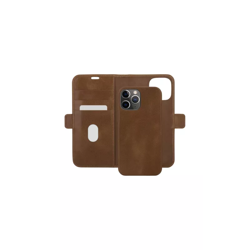 Custodia portafoglio dbramante1928 Lynge per iPhone 13 Pro Max – Tan, 3 vani per carte, schermo da 6,7