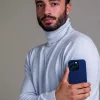 Custodia per telefono dbramante1928 Monaco per iPhone 13 Pro Max – Pacific Blue, compatibile con 6,7
