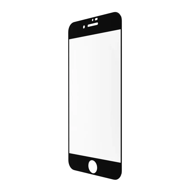 dbramante1928 Eco-Shield - iPhone SE - bordo nero, Apple, iPhone SE, resistente alla polvere, antigraffio, nero, trasparente, 1 pz.