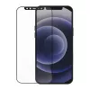 dbramante1928 Eco-Shield - iPhone 12/12 Pro - bordo nero, Apple, iPhone 12, iPhone 12 Pro, resistente alla polvere, antigraffio, nero, trasparente, 1 pz.