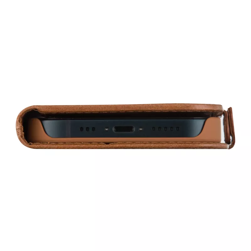 dbramante1928 Copenhagen – iPhone 15 Plus – Tan, folio, Apple, iPhone 15 Plus, marrone