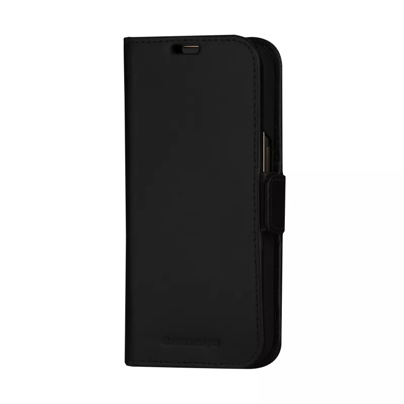 Custodia a libro dbramante1928 iPhone 15 Pro Max nero 3 scomparti per carte