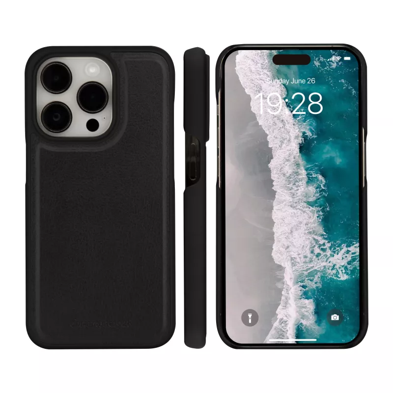 dbramante1928 Stockholm - iPhone 15 Pro Max - nero, custodia a libro, Apple, iPhone 15 Pro Max, nero