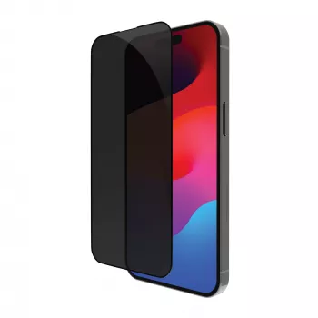 Pellicola protettiva per display dbramante eco-shield per iPhone 15 Pro — Privacy, 0,565 mm, 74,8×158,2 mm