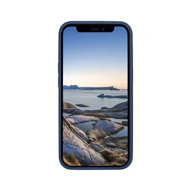 Custodia per cellulare dbramante1928 Nuuk per iPhone 13, stile cover, compatibile con display 6,1 pollici, blu