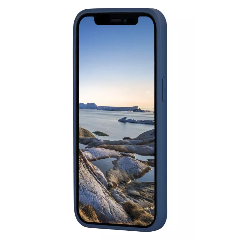 Custodia per cellulare dbramante1928 Nuuk per iPhone 13, stile cover, compatibile con display 6,1 pollici, blu