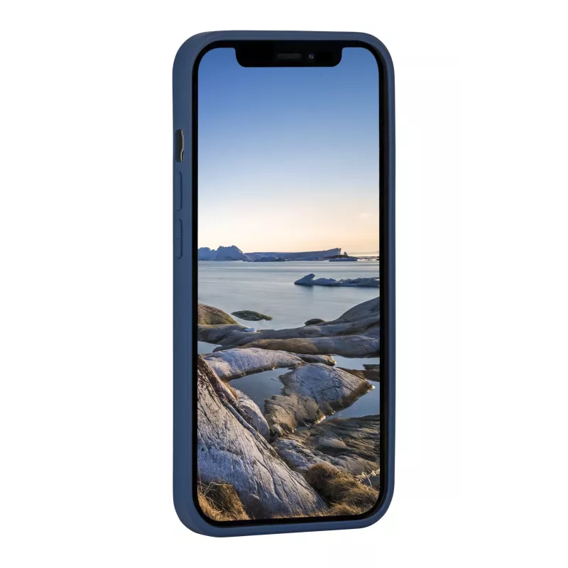 Custodia per cellulare dbramante1928 Nuuk per iPhone 13, stile cover, compatibile con display 6,1 pollici, blu