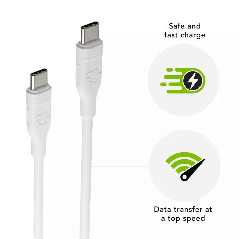 Cavo USB-C a USB-C dbramante1928 Bulk cavo 1,2 m, 0,48 Gbit/s, bianco