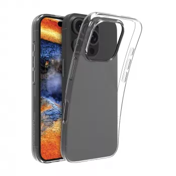 dbramante1928 custodia per cellulare per iPhone 16 ProMax — Nuuk custodia protettiva trasparente trasparente