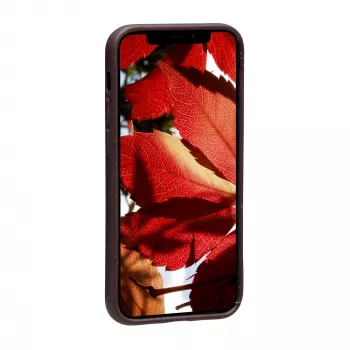 Cover dbramante1928 Barcelona iPhone 12/12 Pro 6.1 Dark Chocolate