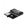Custodia portafoglio dbramante1928 Galaxy S24 Ultra nero 3 scomparti per carte