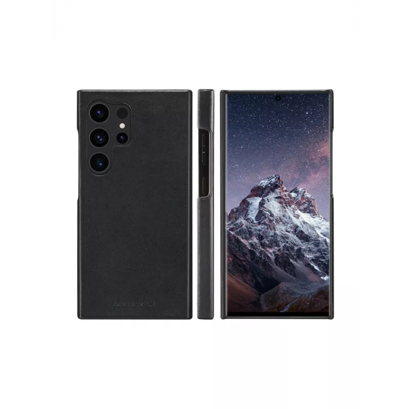 Custodia portafoglio dbramante1928 Galaxy S24 Ultra nero 3 scomparti per carte