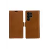 Custodia portafoglio dbramante1928 Lynge per Samsung Galaxy S24 Ultra — pelle, Tan, 6,8