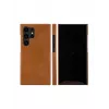 Custodia portafoglio dbramante1928 Lynge per Samsung Galaxy S24 Ultra — pelle, Tan, 6,8