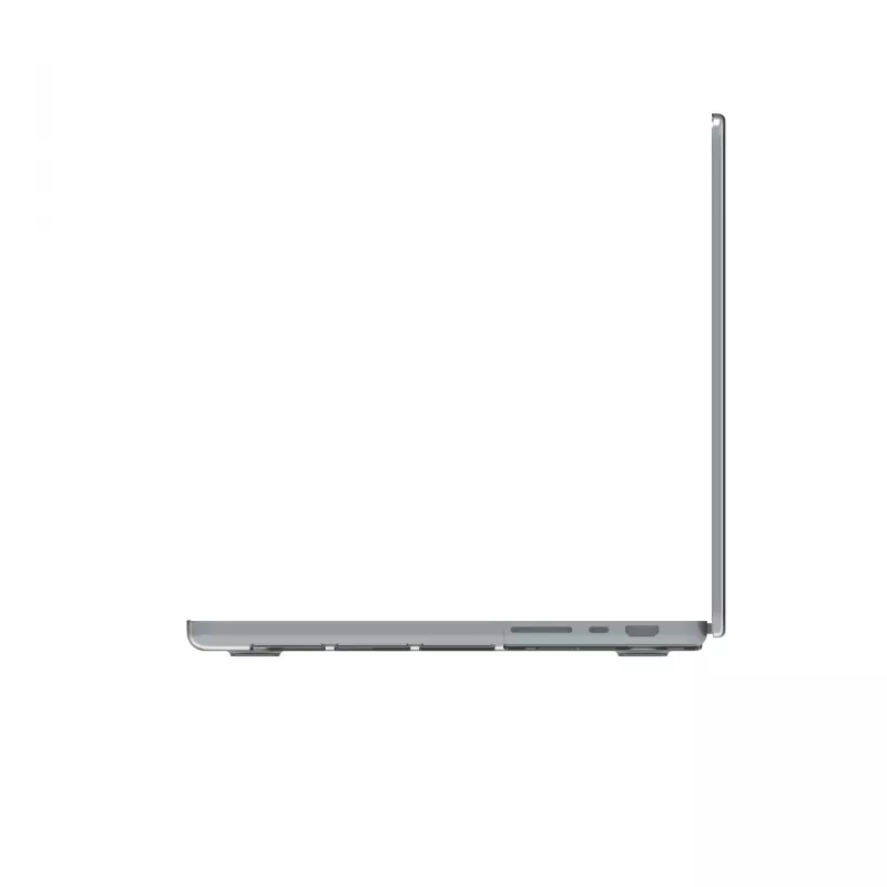 Custodia per MacBook Pro 14 inch di d bramante — modello Island, compatibile con M3/M4/M5, schermo 35,6 cm, 258 g, trasparente