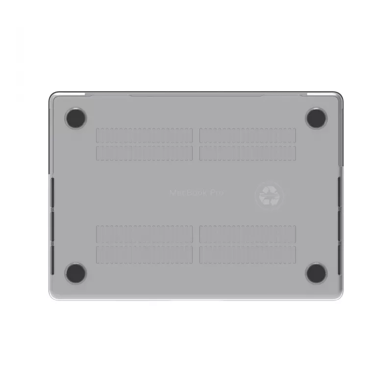Custodia per MacBook Pro 14 inch di d bramante — modello Island, compatibile con M3/M4/M5, schermo 35,6 cm, 258 g, trasparente