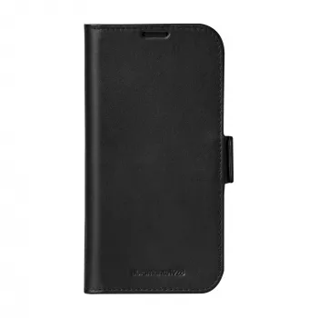 Custodia folio dbramante1928 iPhone 16 nero 3 scomparti per carte