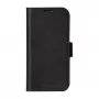 Custodia folio dbramante1928 iPhone 16 nero 3 scomparti per carte