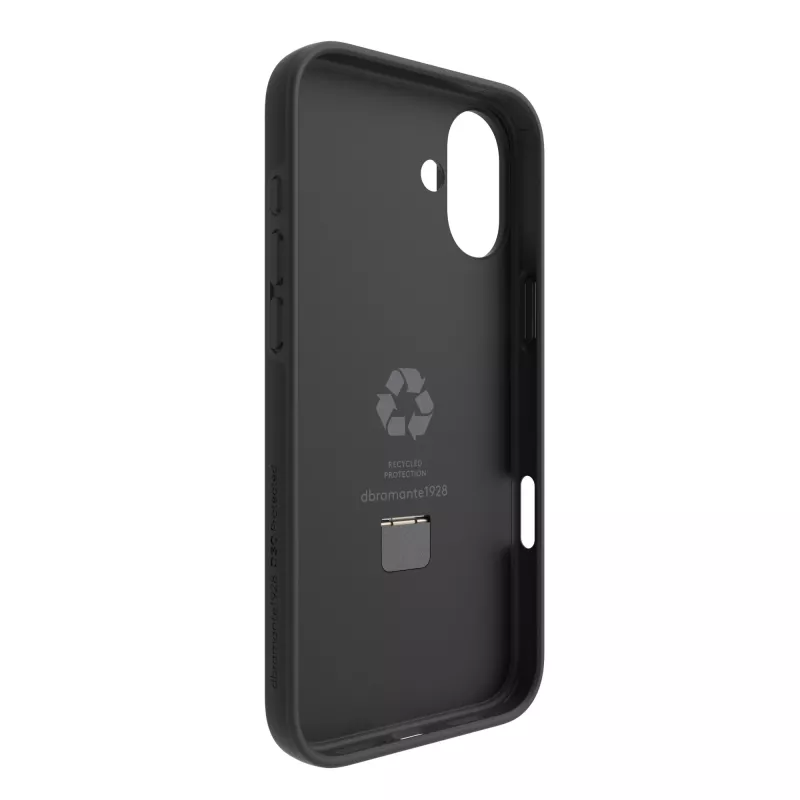 dbramante1928 Iceland Ultra D3O MS Kick - iPhone 16 Plus - custodia rugged nera