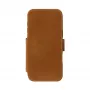 dbramante1928 Copenhagen Custodia a libro in pelle granulata per iPhone 17 Pro Max, tan