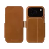 dbramante1928 Copenhagen Custodia a libro in pelle granulata per iPhone 17 Pro Max, tan