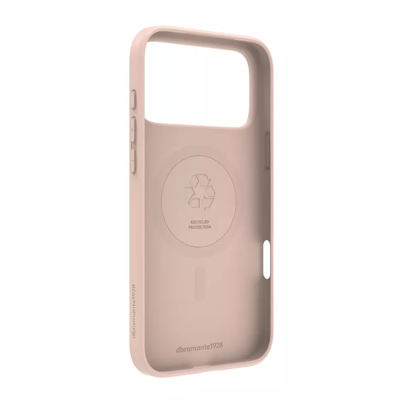 dbramante1928 Greenland Pro MS Custodia MagSafe, iPhone 17 Pro Max, Pink Sand