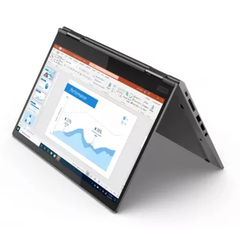T1A Lenovo ThinkPad X1 Yoga Gen 5 ricondizionato Intel® Core™ i5 i5-10310U Ultraportatile 35,6 cm (14 pollici) Touchscreen Full HD 16 GB LPDDR3-SDRAM 512 GB SSD Wi-Fi 6 (802.11ax) Windows 11 Pro Grigio