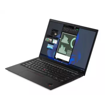 T1A Lenovo ThinkPad X1 Carbon Gen 10 ricondizionato Intel® Core™ i7 i7-1265U Laptop 35,6 cm (14 pollici) 16 GB LPDDR5-SDRAM 1 TB SSD Windows 11 Pro Tedesco Nero