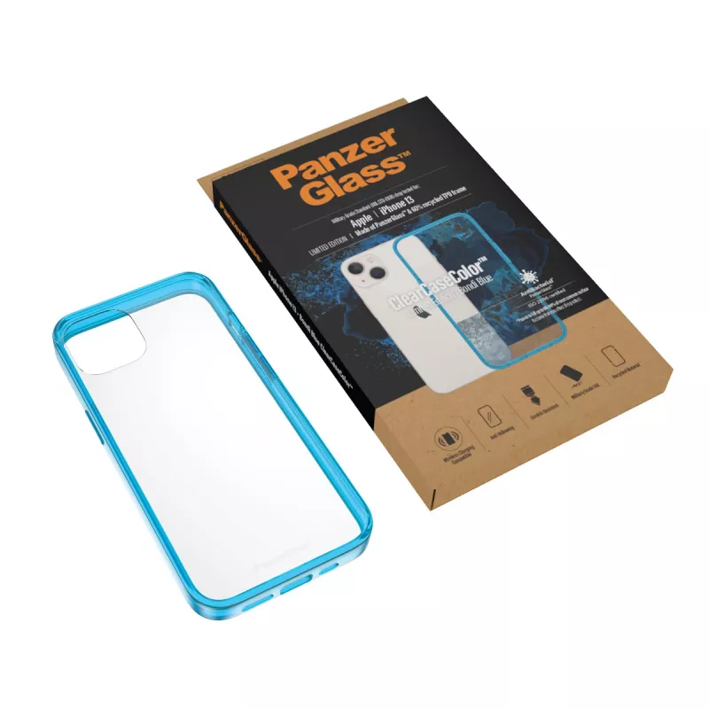 Custodia ClearCaseColor PanzerGlass Apple iPhone 13 Bondie Blue