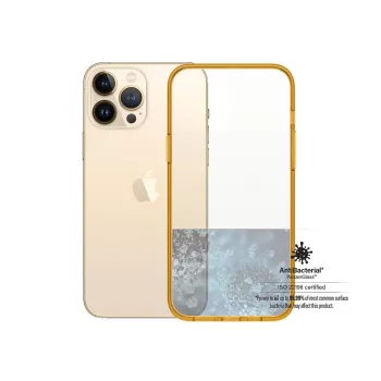 Custodia protettiva ClearCaseColor PanzerGlass per iPhone 13 Pro Max 6,7 pollici – PET e vetro temperato, arancione