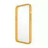 Custodia protettiva ClearCaseColor PanzerGlass per iPhone 13 Pro Max 6,7 pollici – PET e vetro temperato, arancione