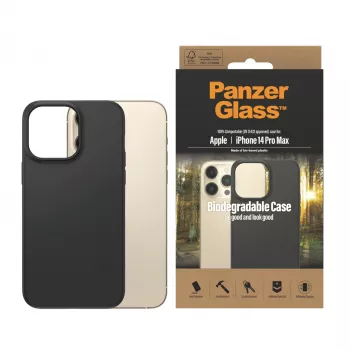 PanzerGlass ® custodia biodegradabile Apple iPhone 14 Pro Max | nero