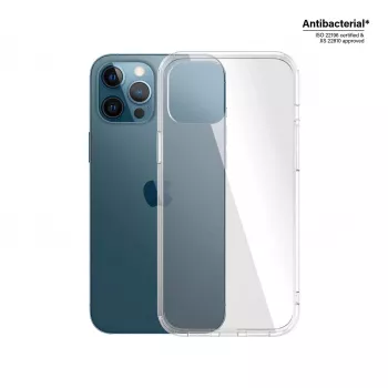 PanzerGlass ® HardCase trasparente iPhone 12 Pro Max, custodia, Apple, Apple - iPhone 12 Pro Max, trasparente