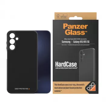 PanzerGlass® HardCase nero con D3O® Samsung Galaxy A15 | A15 5G