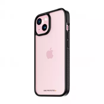 Custodia PanzerGlass ClearCase iPhone 15 D3O trasparente
