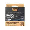 PanzerGlass Bang On Anello di compatibilità MagSafe per iPhone 12/13/14/15, trasparente