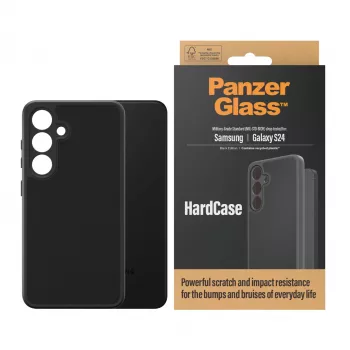PanzerGlass ® HardCase nero Samsung Galaxy S24, custodia, Samsung, Samsung - Galaxy S24, nero