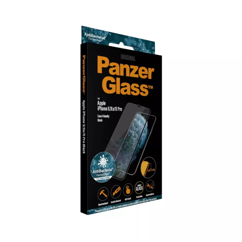 PanzerGlass ® pellicola protettiva display iPhone 11 Pro | Xs | X | Edge-to-Edge