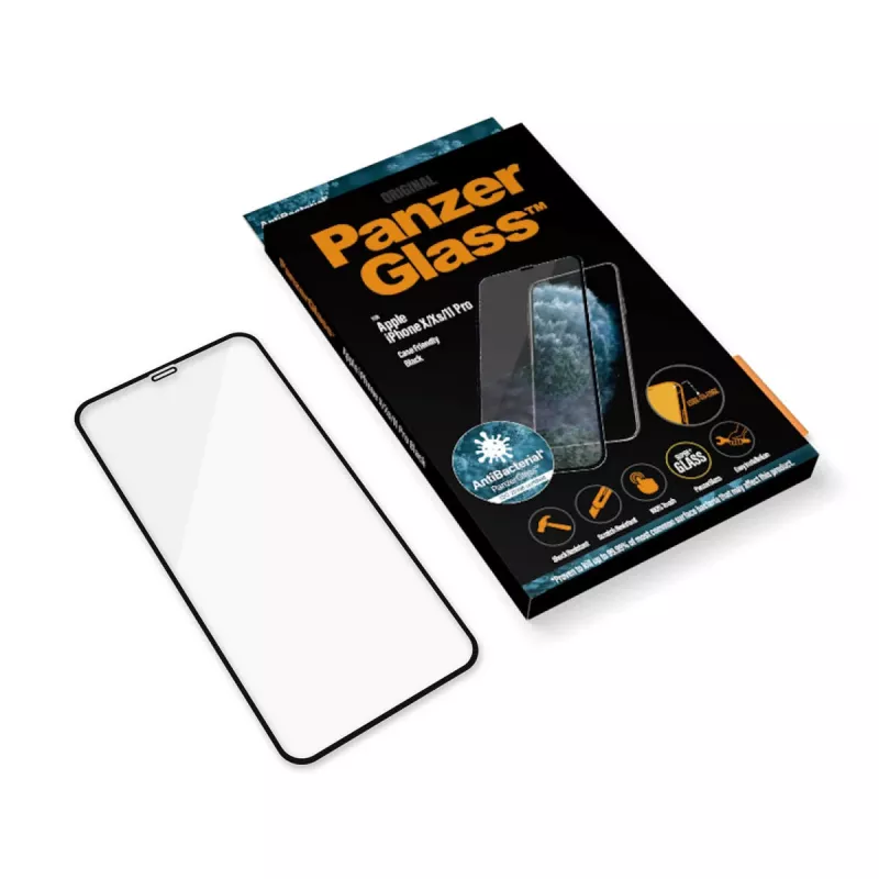 PanzerGlass ® pellicola protettiva display iPhone 11 Pro | Xs | X | Edge-to-Edge